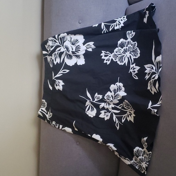 Gap Factory Store blue white floral size 12 100% cotton lightweight - Picture 10 of 11